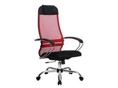 Чёрное кресло руководителя SU-1-BK Комплект 18 Ch ов