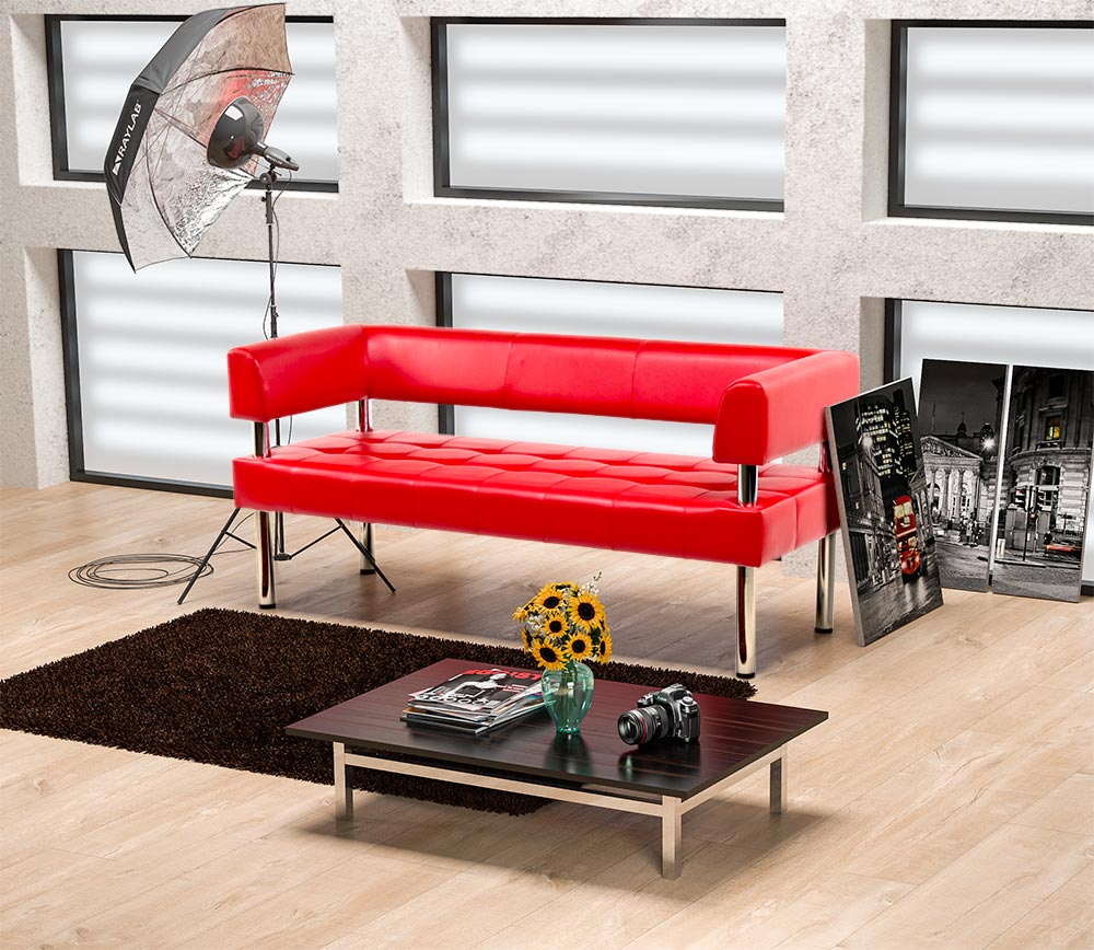 3-местный офисный диван BUSINESS - вид 6