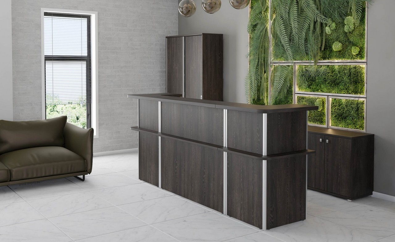 Угловая стойка-ресепшн Vasanta - вид 6